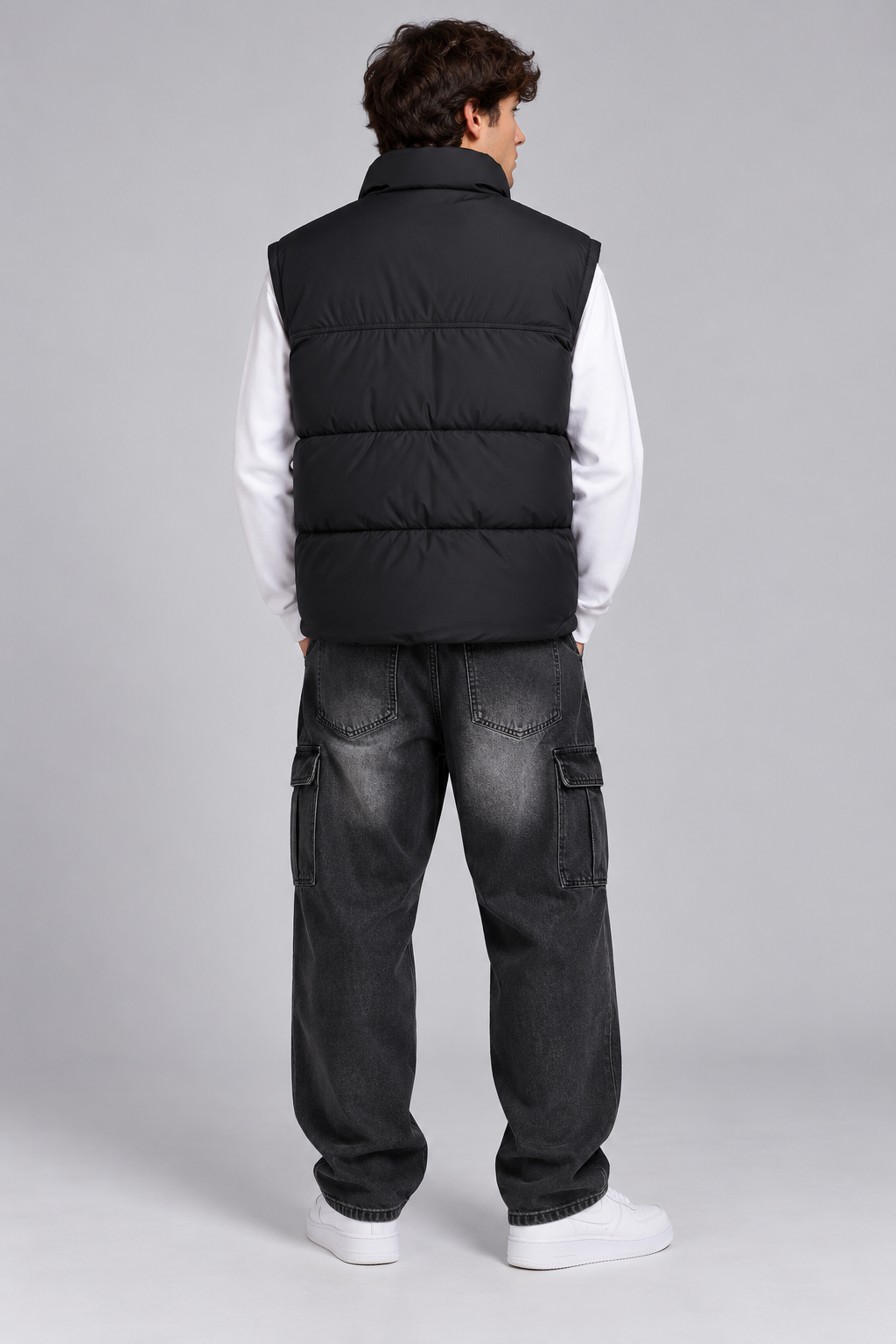 Giubbotto Bomber Smanicato Art. Gb206