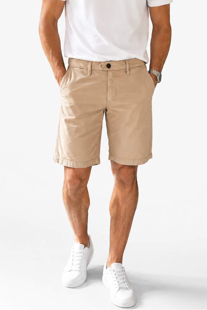 Bermuda Pantaloncini in Cotone Chino Tinta Unita Art. Bm138