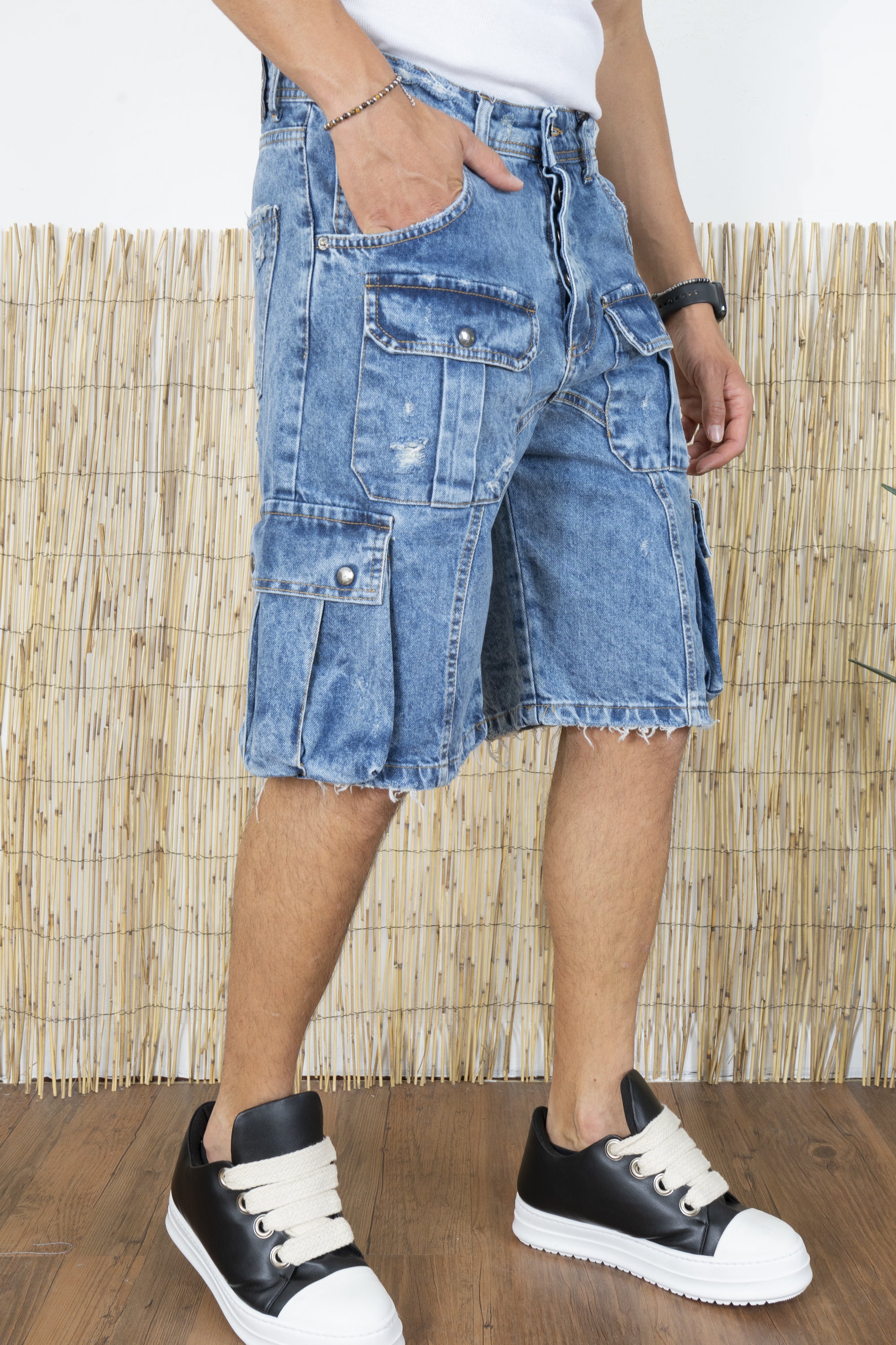 Bermuda Jeans Cargo Art. Bm126