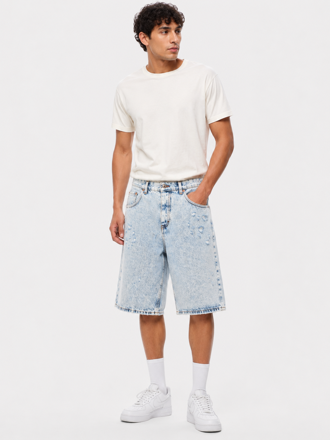 Bermuda Jeans Cianotic Veins Art. Bm148