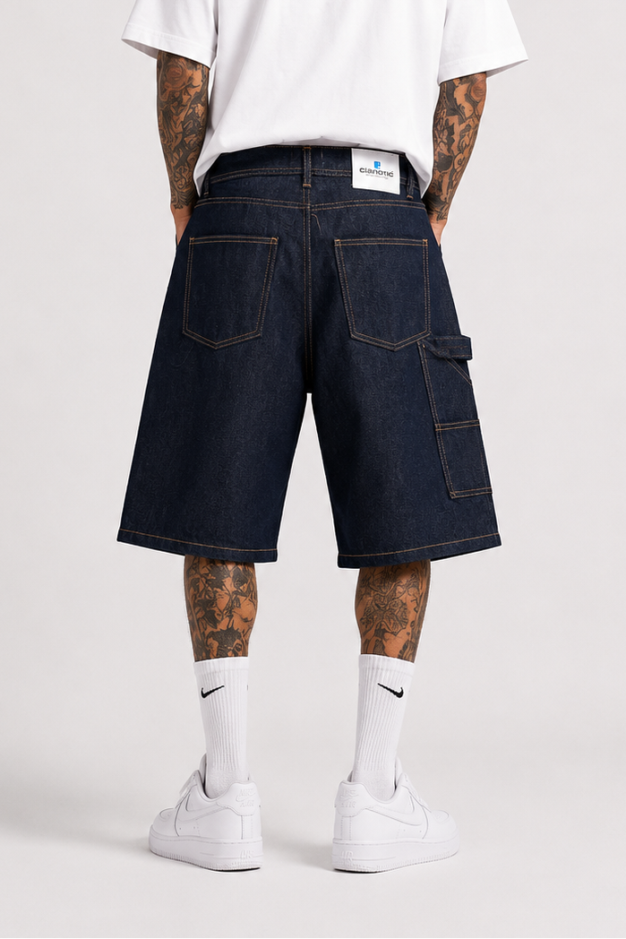 Bermuda Jeans Carpenter Uomon Baggy Art. Bm147