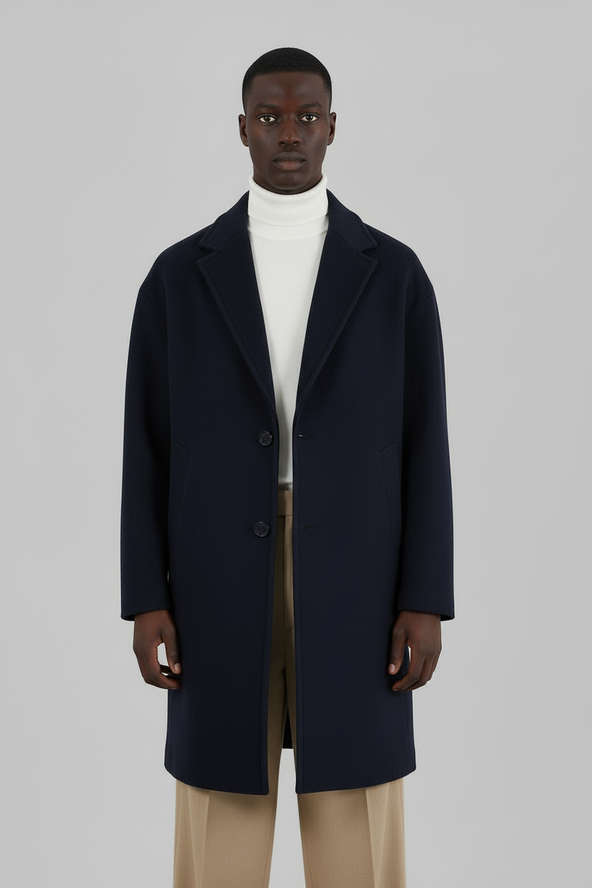 Cappotto Uomo Over Size Monopetto Art. Cp36