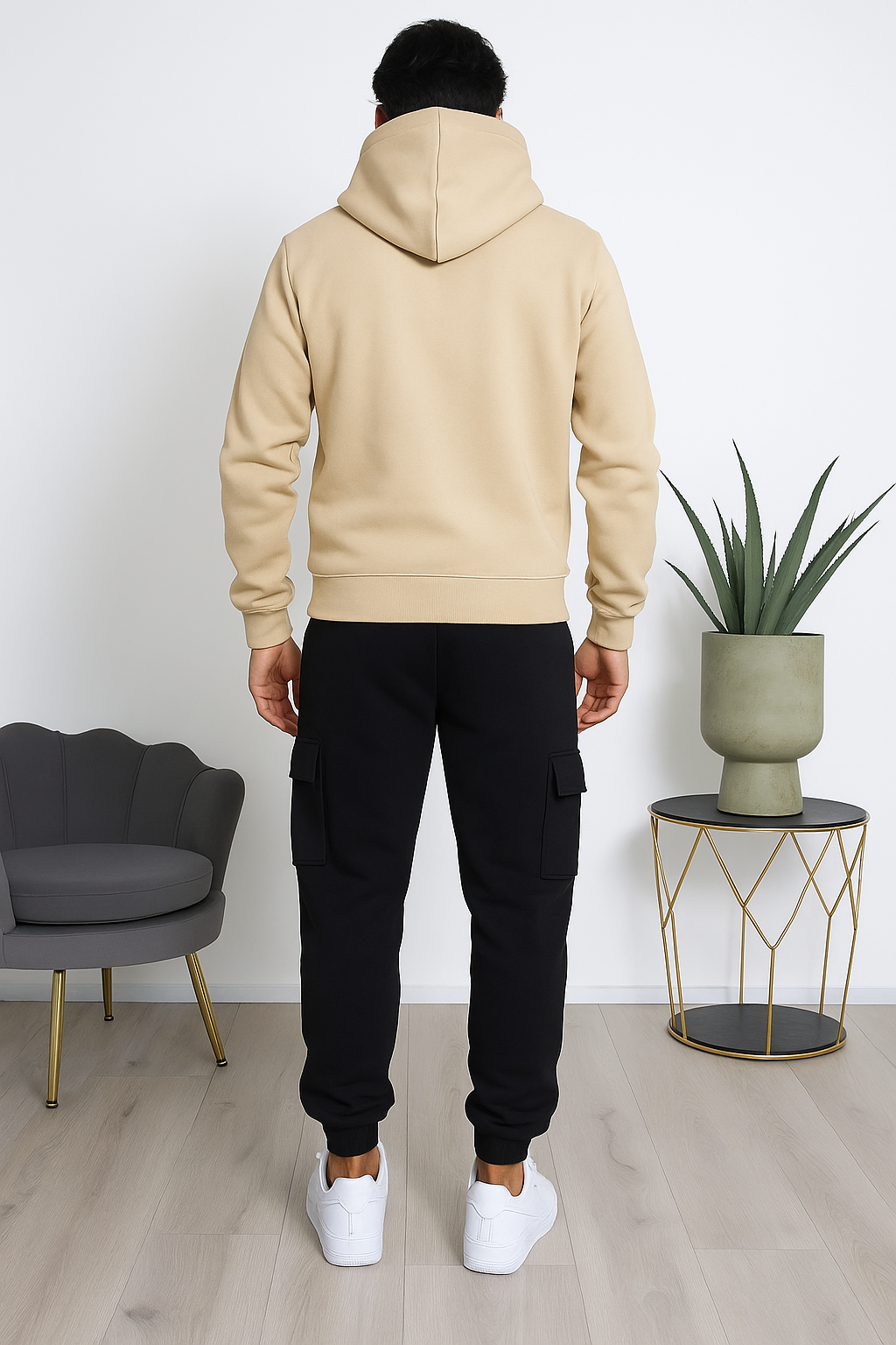 Tuta Cargo Felpata Completa Art. TT102