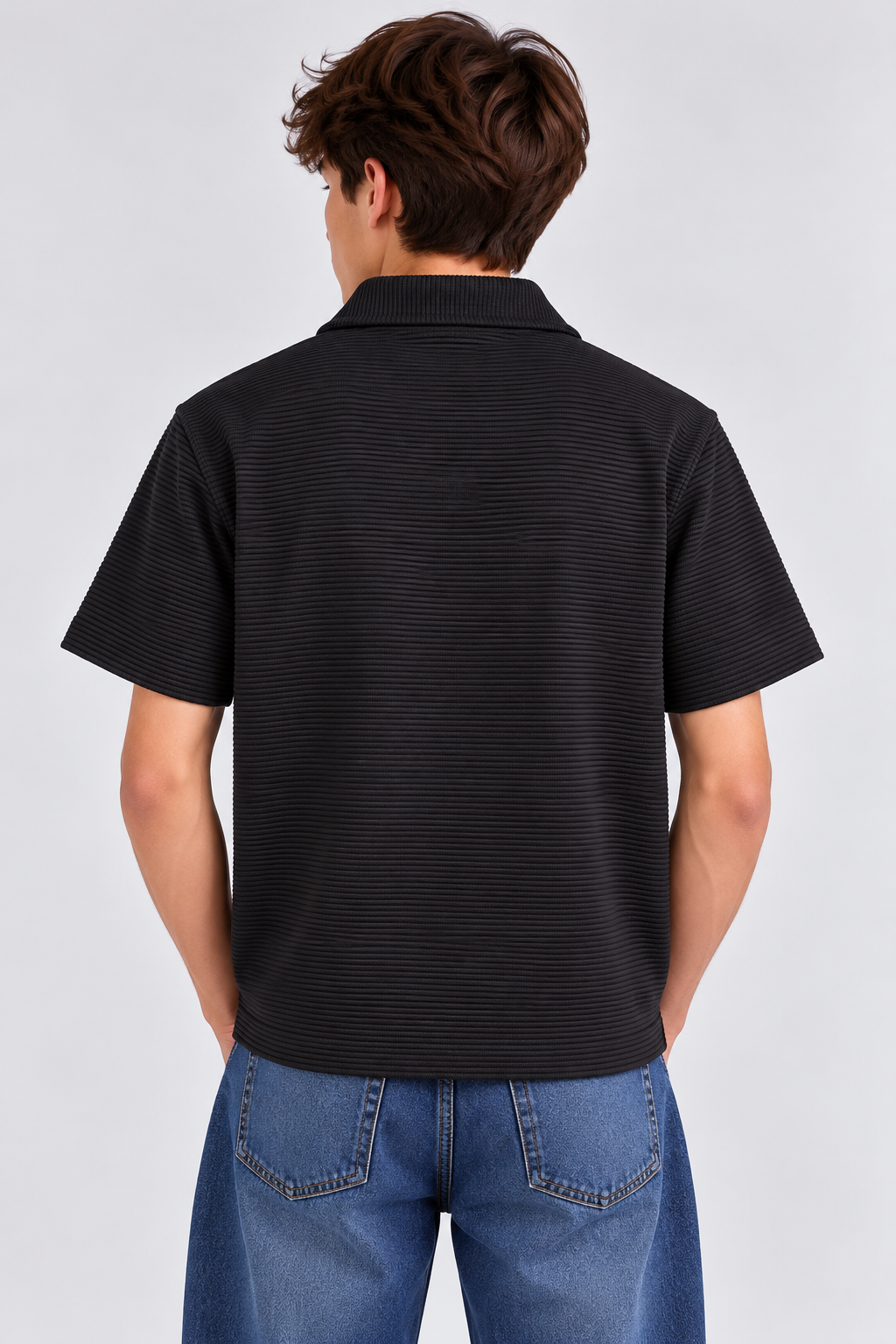 Polo Junior Zip Art. JR-TS02