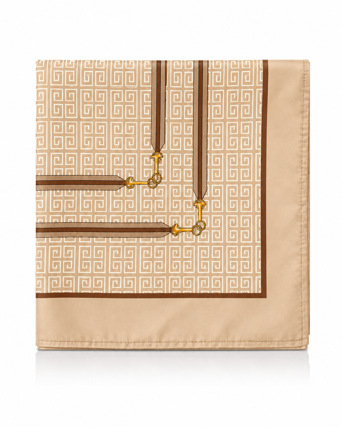 Foulard Fantasia Barocco Beige