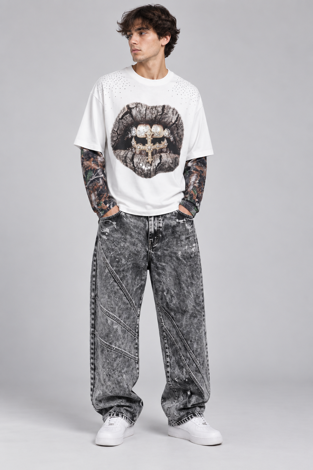 T-Shirt LongSleeve Double Camouflage Art. Ts316