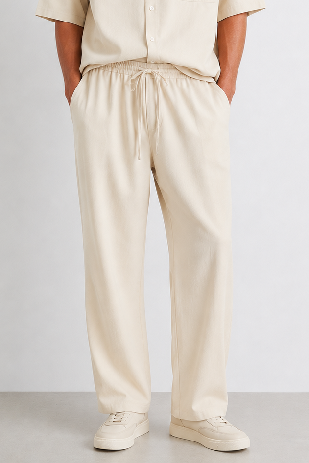 Pantalone Over size in Misto Lino Art. PT219