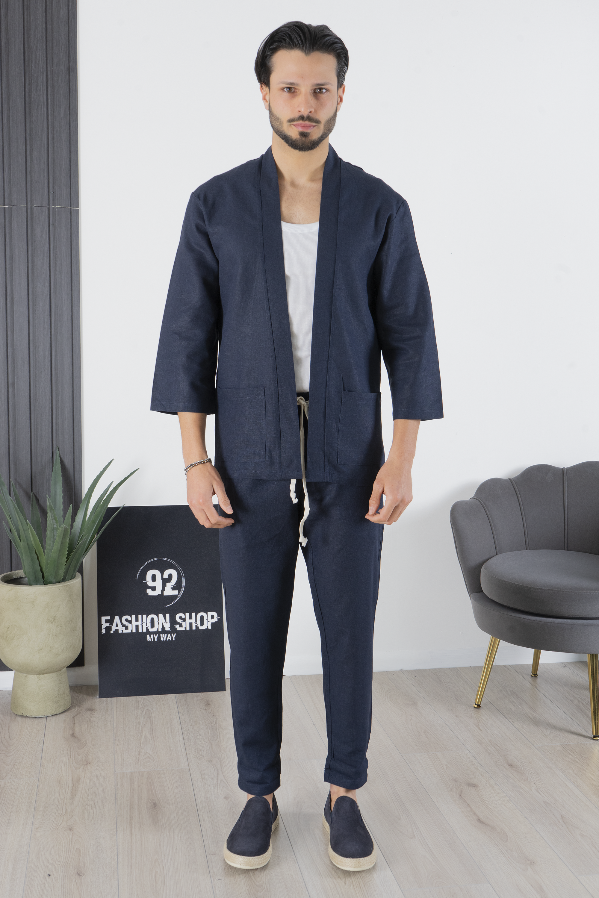 Coordinato Japan in Lino Art. Cd101