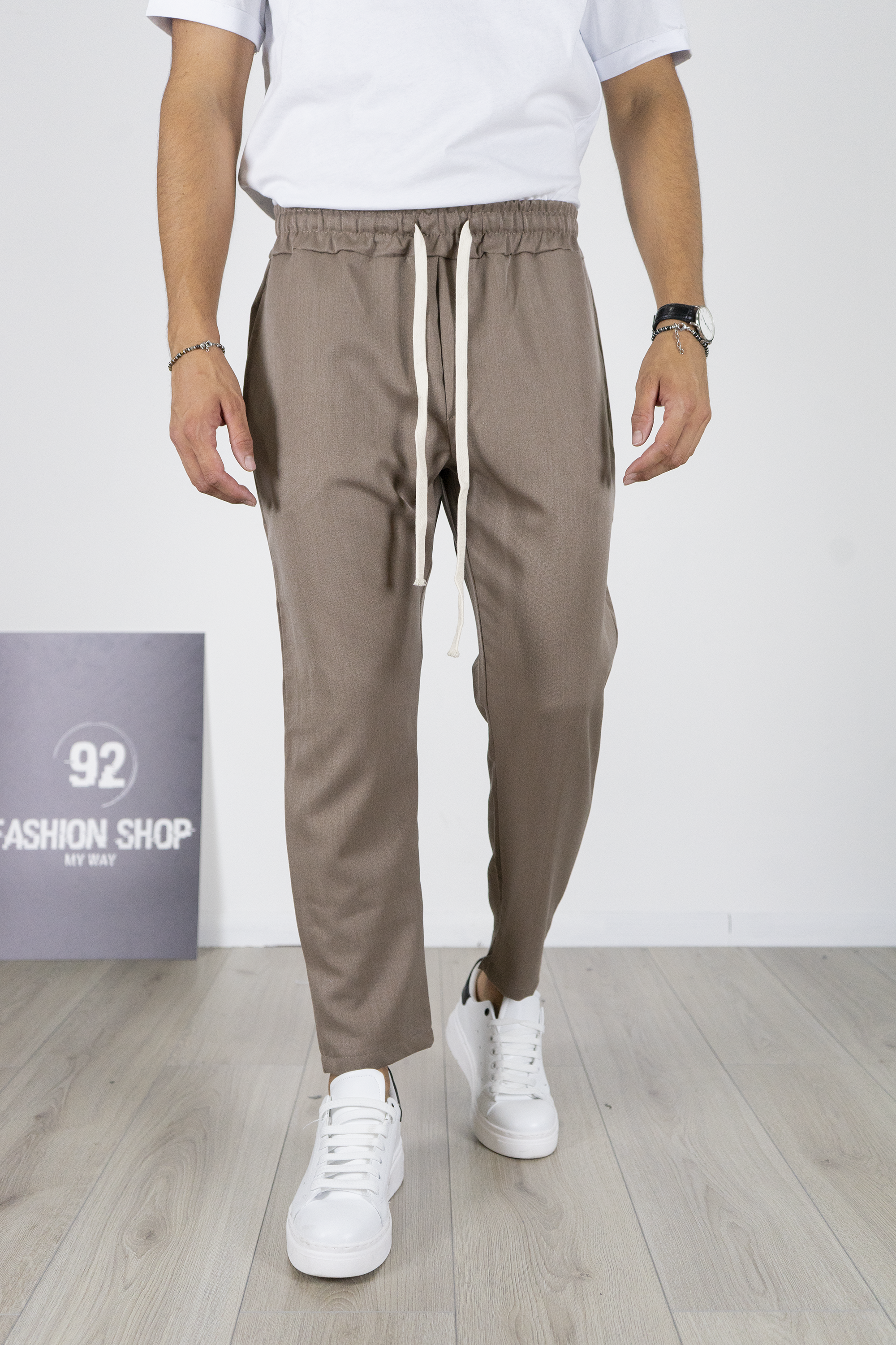 Pantalone Uomo Vita Jogger Con coulisse art. Pt183