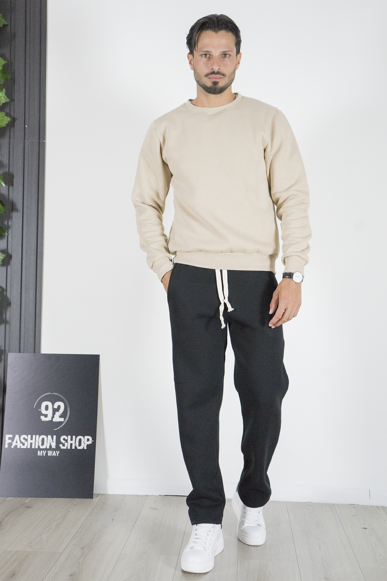 Felpa Girocollo Felpata Art. Fe186