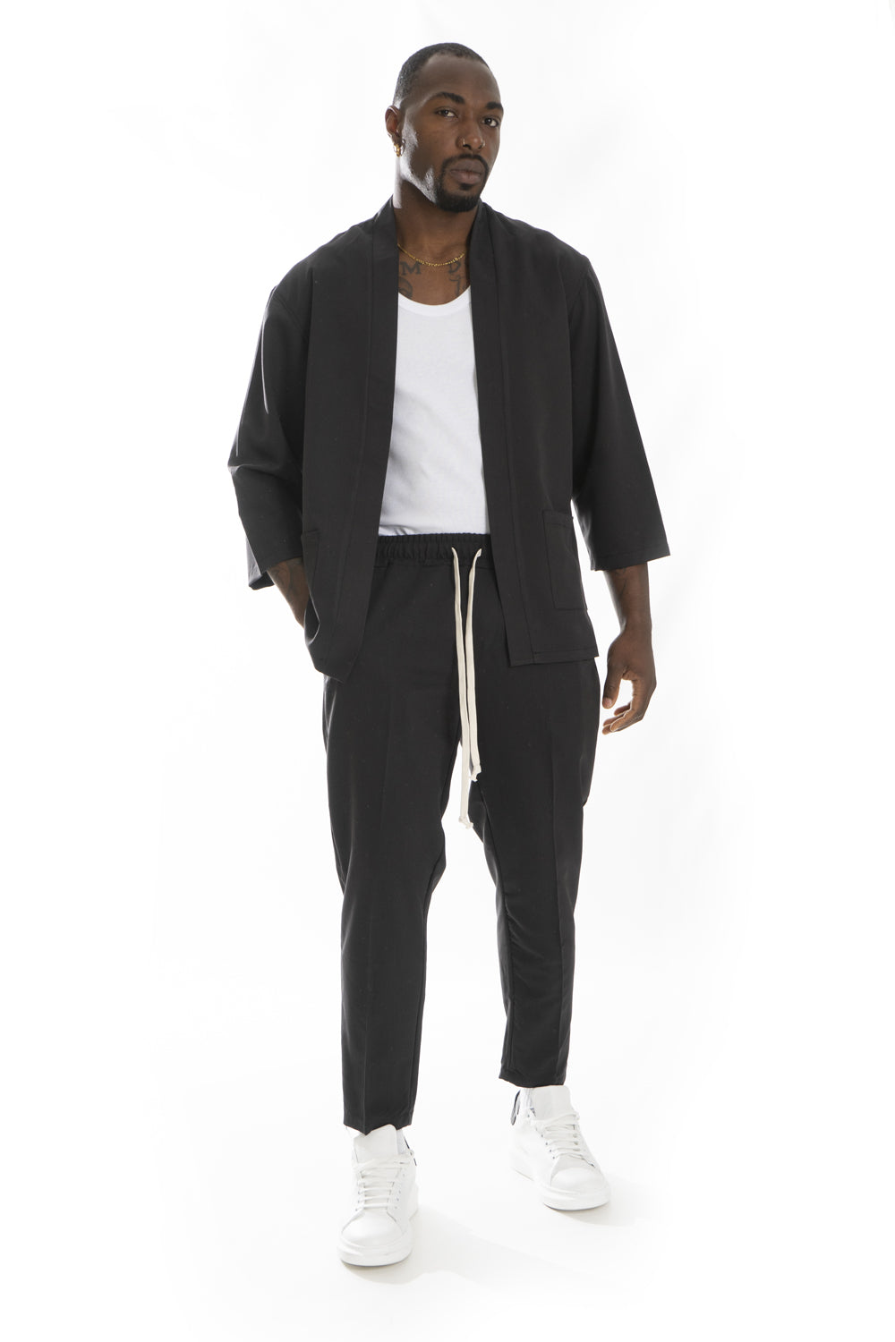Coordinato Invernale Uomo - Sciarpa E Berretto In Acrilico Soft-feel - Colore Khaki - Taglia Unica