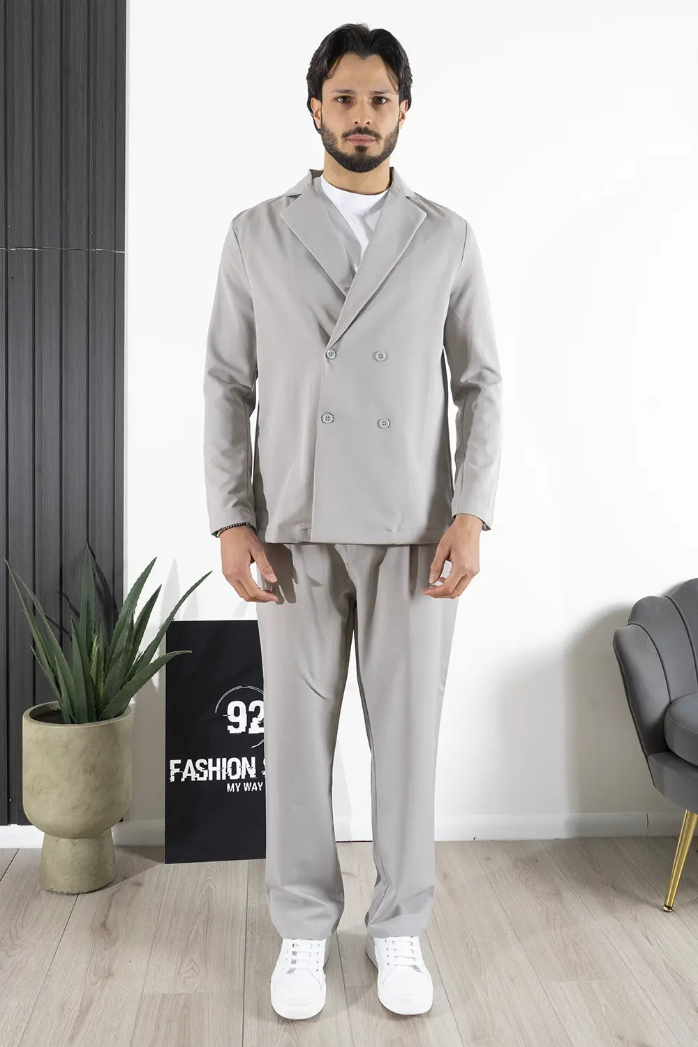 Coordinato Giacca Camicia Doppio petto e Pantalone Art. Cd47