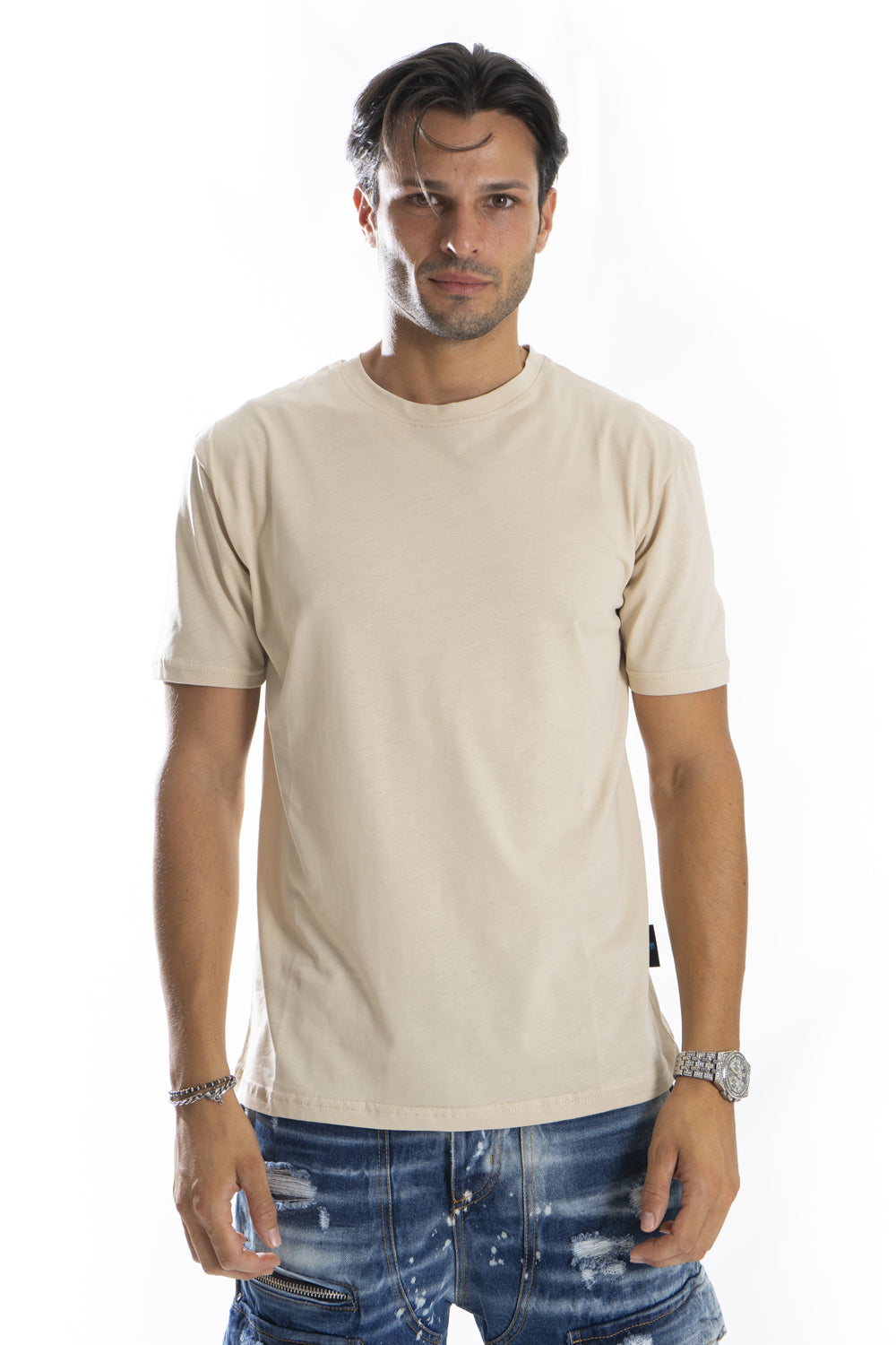 T-Shirt Uomo Girocollo con stampa ''Cuore'' Art. Ts240
