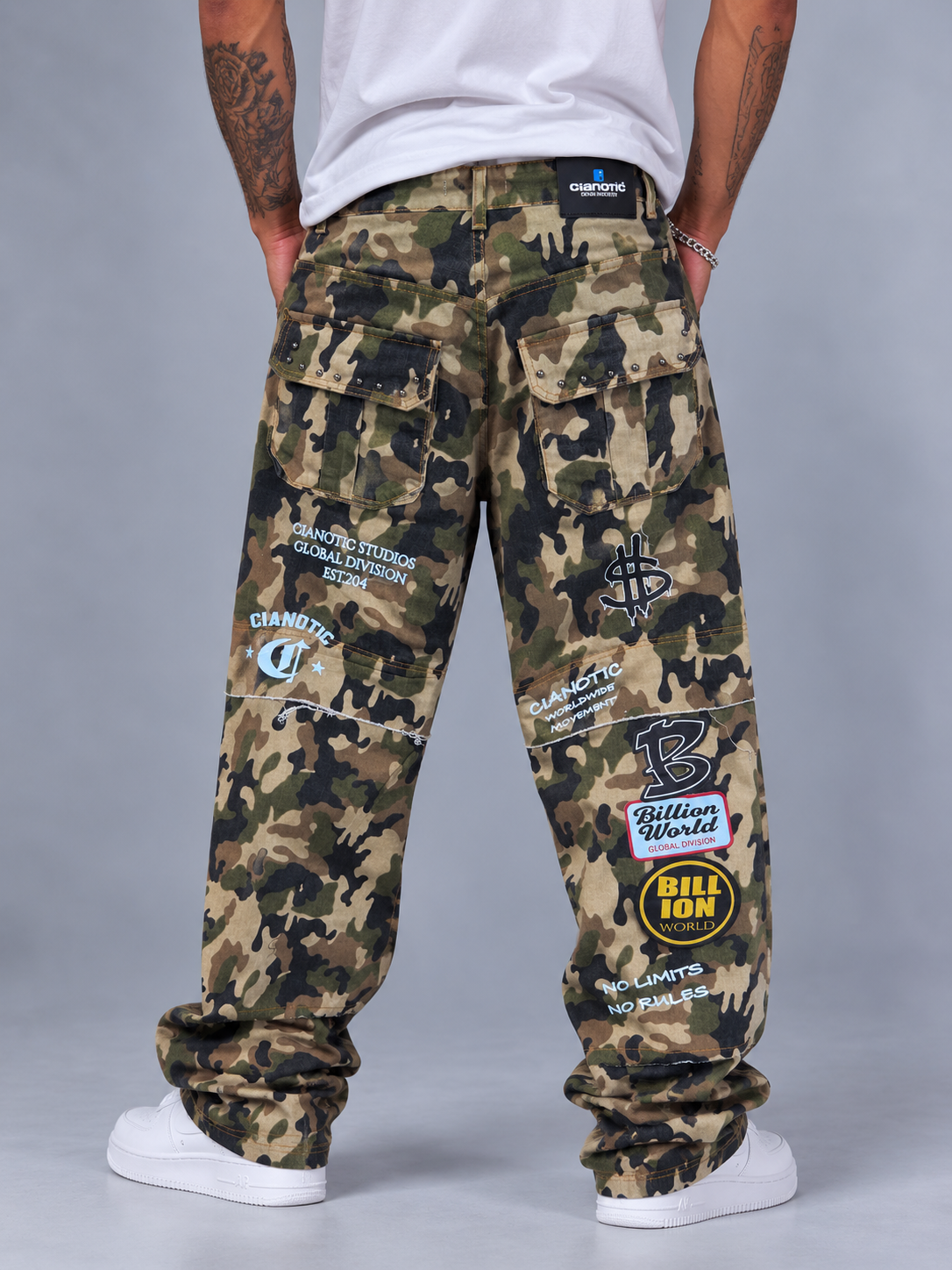 Jeans Camouflage ''Billion'' Art. Js589