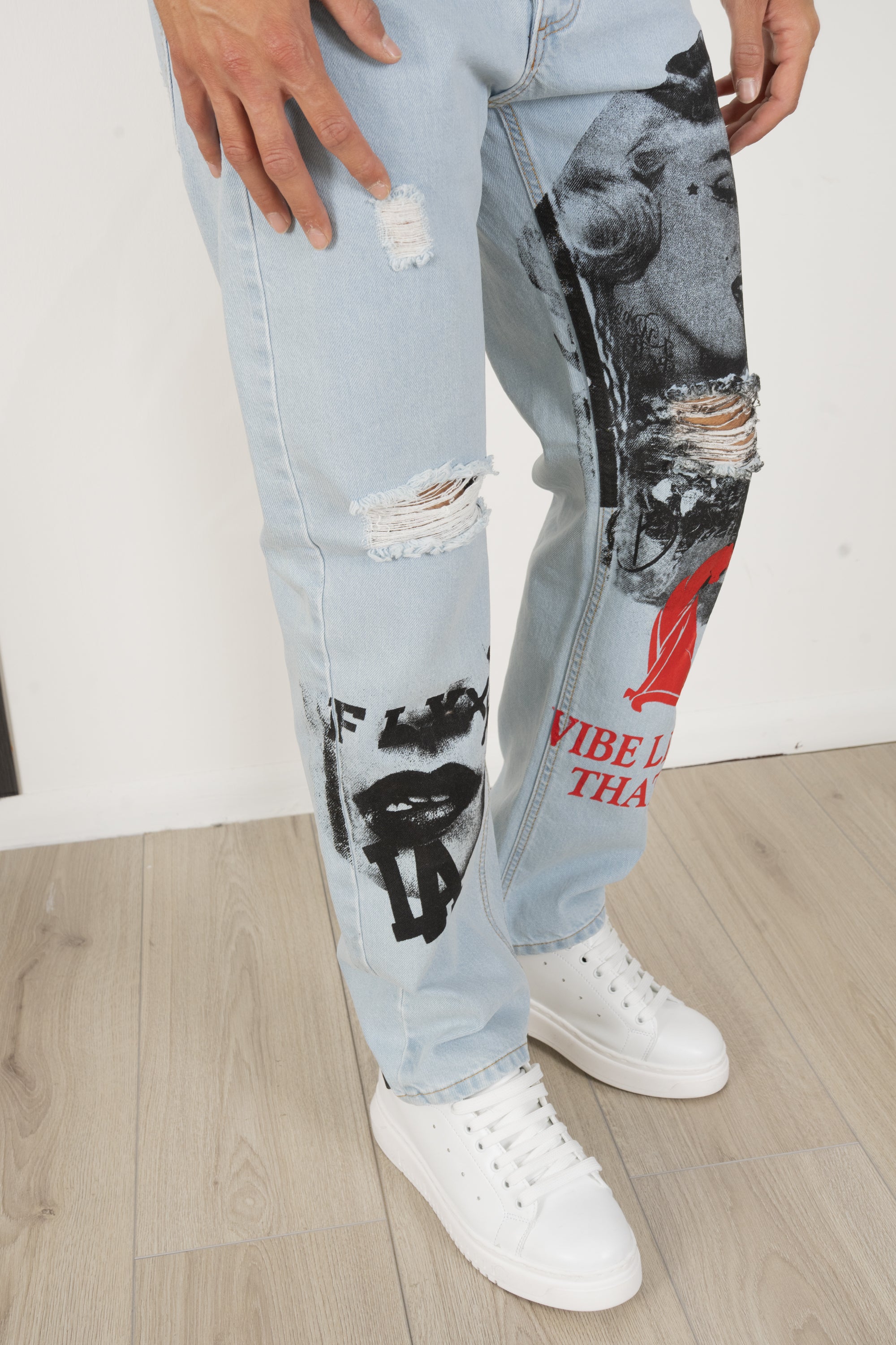 Jeans Maryland Fondo Largo Art. Js156-Straight fit