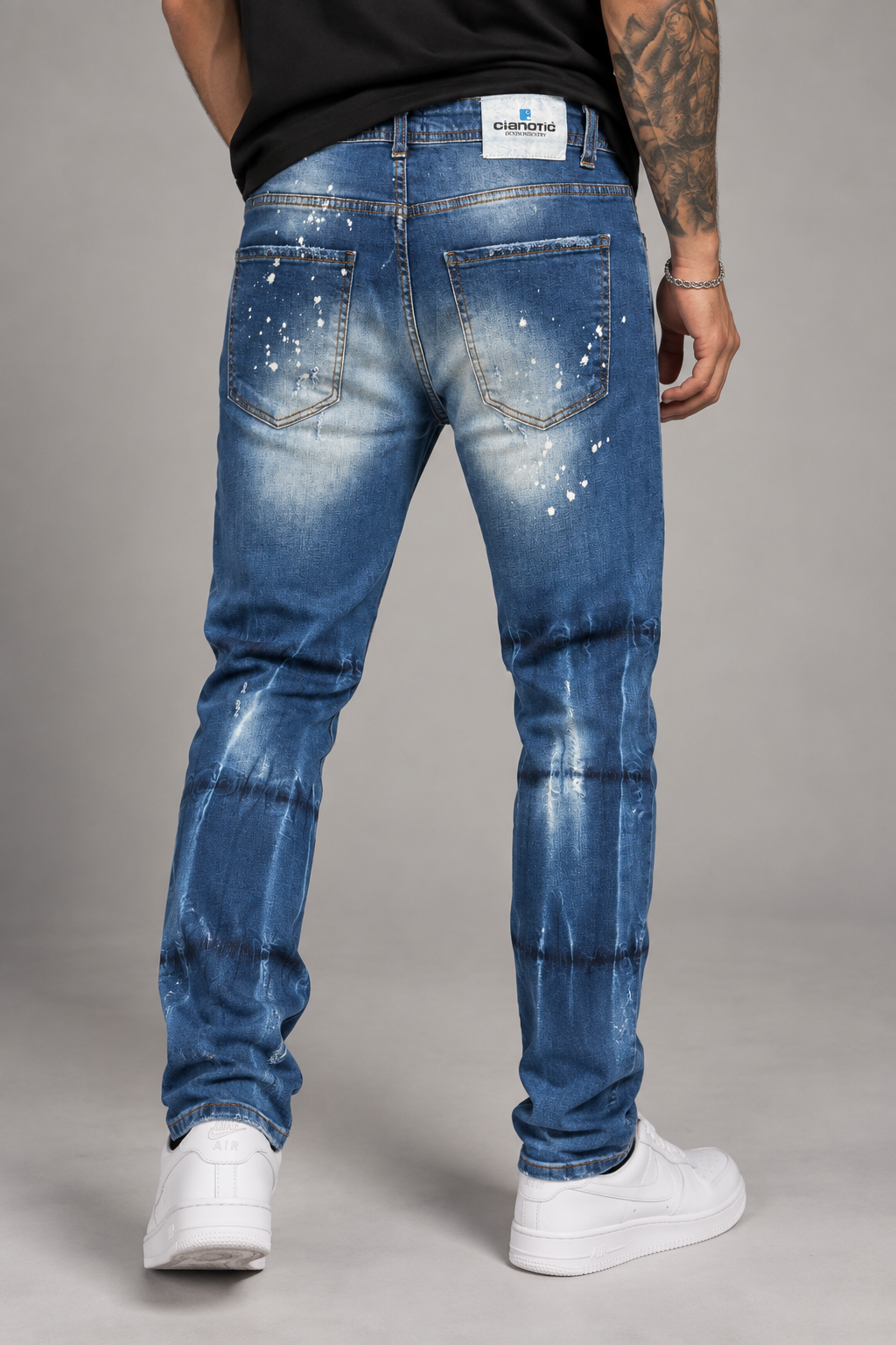 Jeans Blu Washed ''Clifford'' Art. Js580