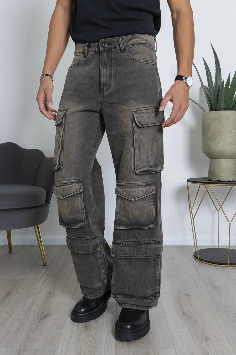 Cargo Pants Pantaloni Con Tasconi Amazon Tasconi Laterali