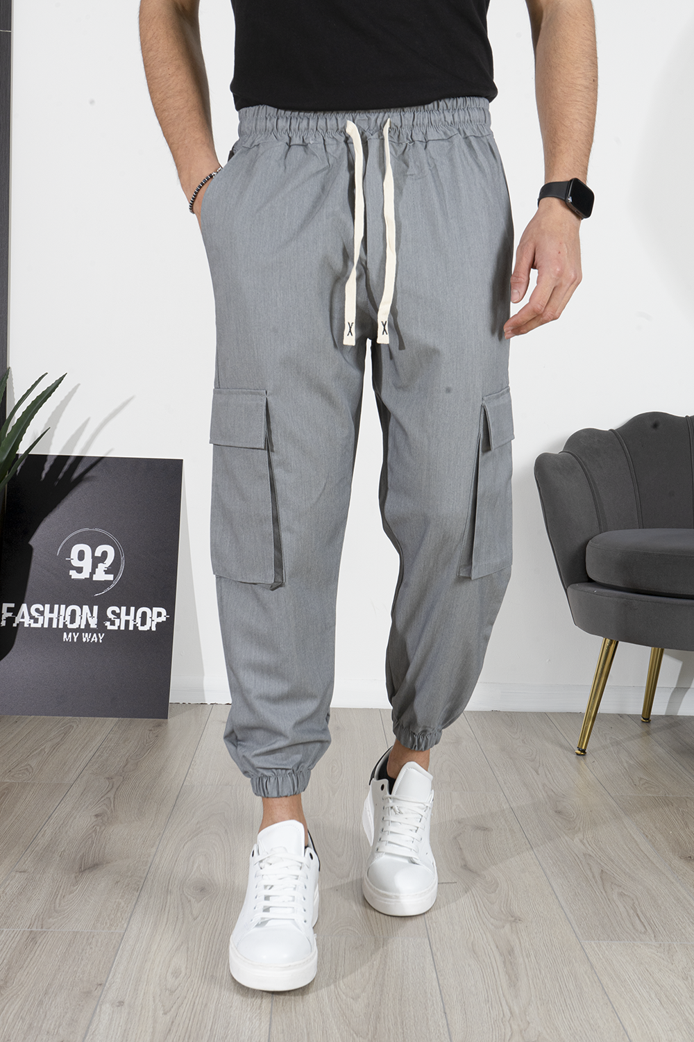 Pantalone Uomo Cargo Tasconi Art. Pt108