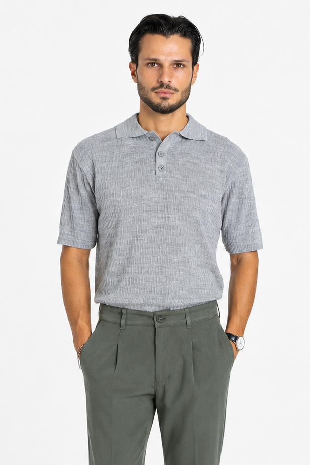 Polo Uomo In Maglia Casual Maniche Corte Art. Ts245