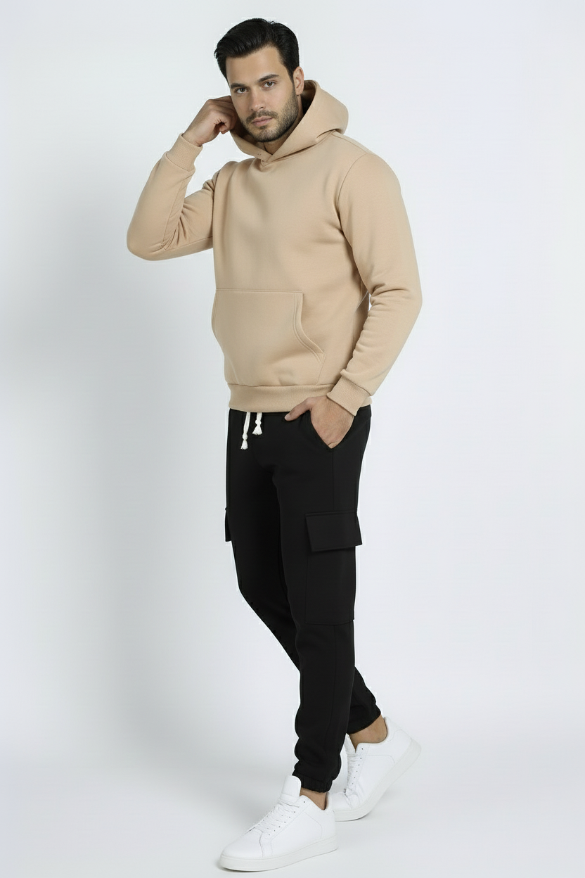 Tuta Cargo Felpata Completa Art. Tt114