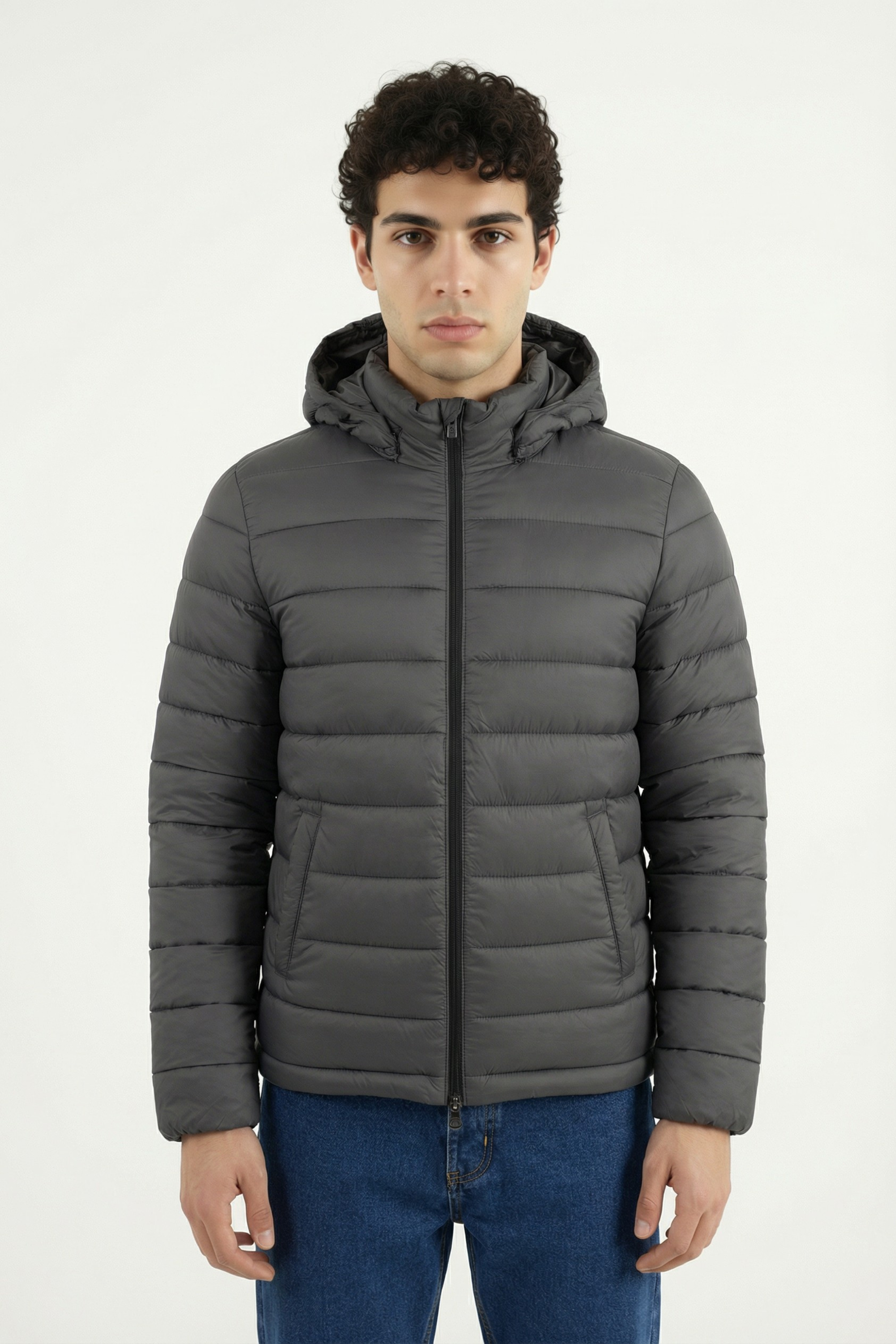 Giubbino Tecnico Double Face Impermeabile Uomo con Zip Termosaldata art. Gb202