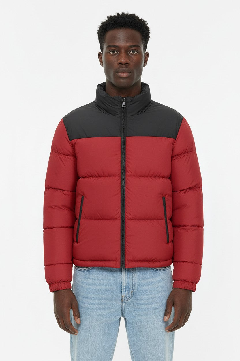 Giubbotto Uomo Bomber Bicolore Art. Gb126