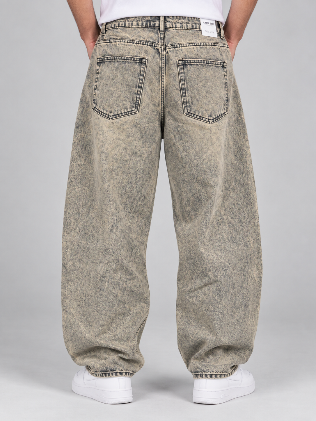 Jeans Baggy Sabbiato Art. Js583