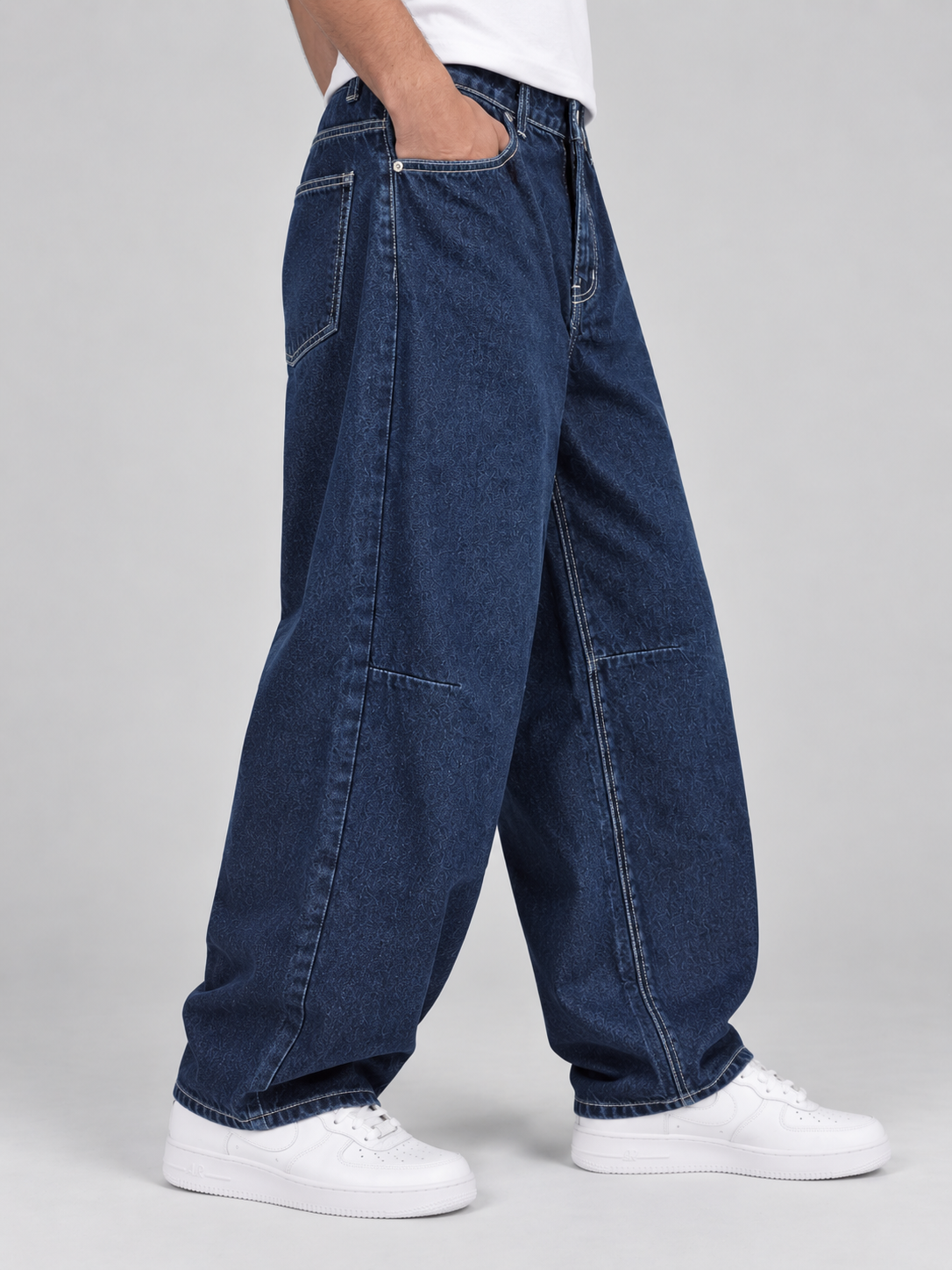 Jeans Baggy Ballon Lav. Zero Art. Js585