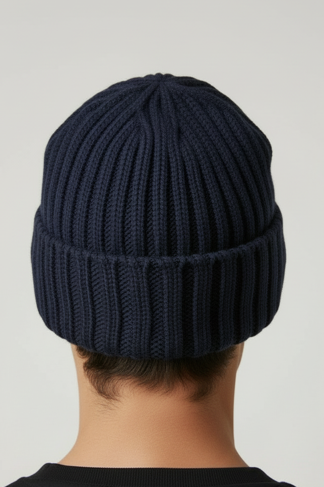 Cappello Norvegia Uomo in Maglia con Patch Bandiera Art. Ac119
