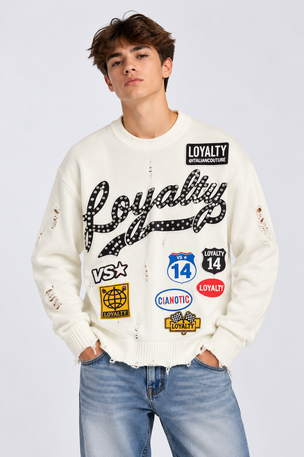 Maglioncino ''Loyalty'' Junior Art. JR-MG01