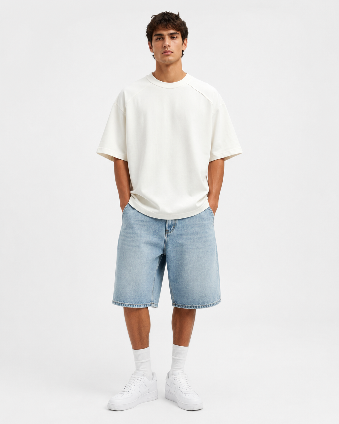 T-shirt Uomo Over Crop Art. Ts299