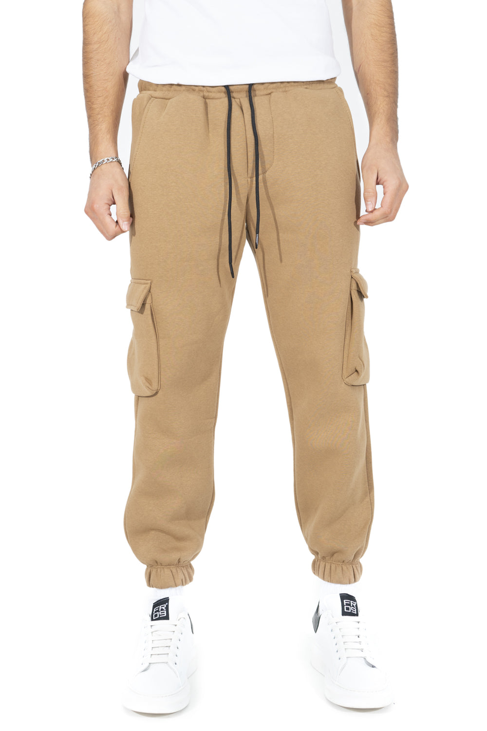 Pantalone Pantatuta Cargo Uomo Con Tasconi Art. Pt124