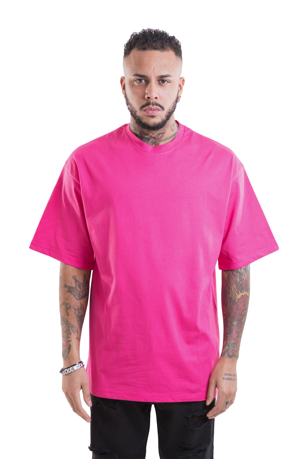 T-Shirt Basic Tinta Unita Over Size Art. Ts127
