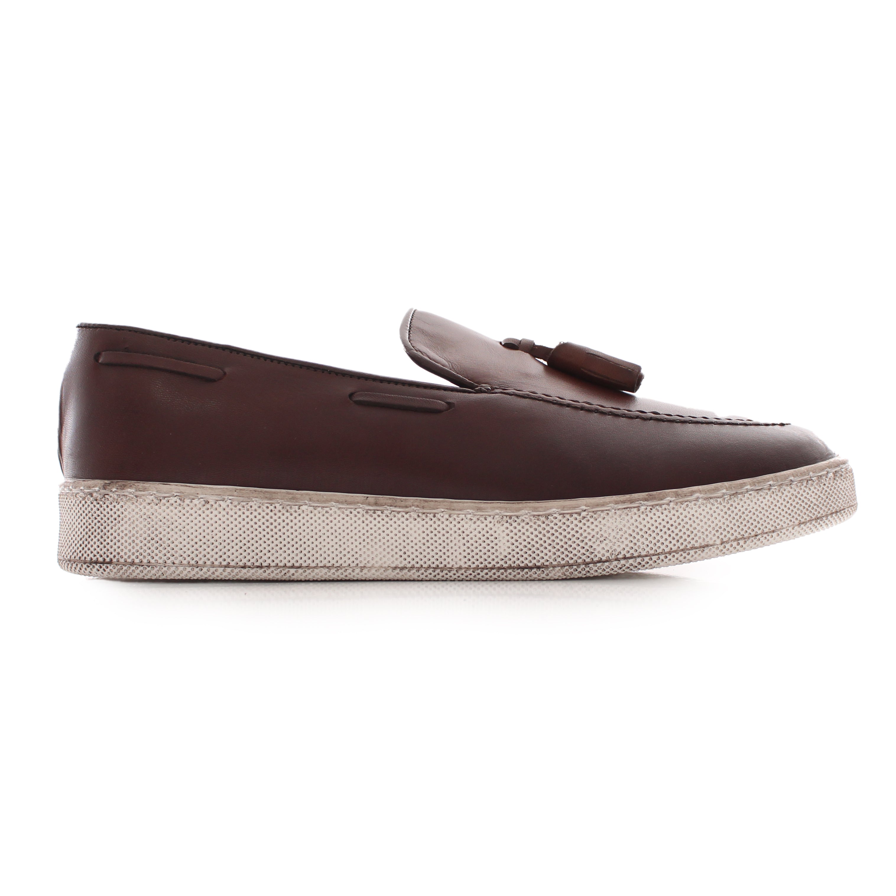 Mocassino Uomo Con Nappine Suola In Gomma Effetto Sporco Art. Sc51