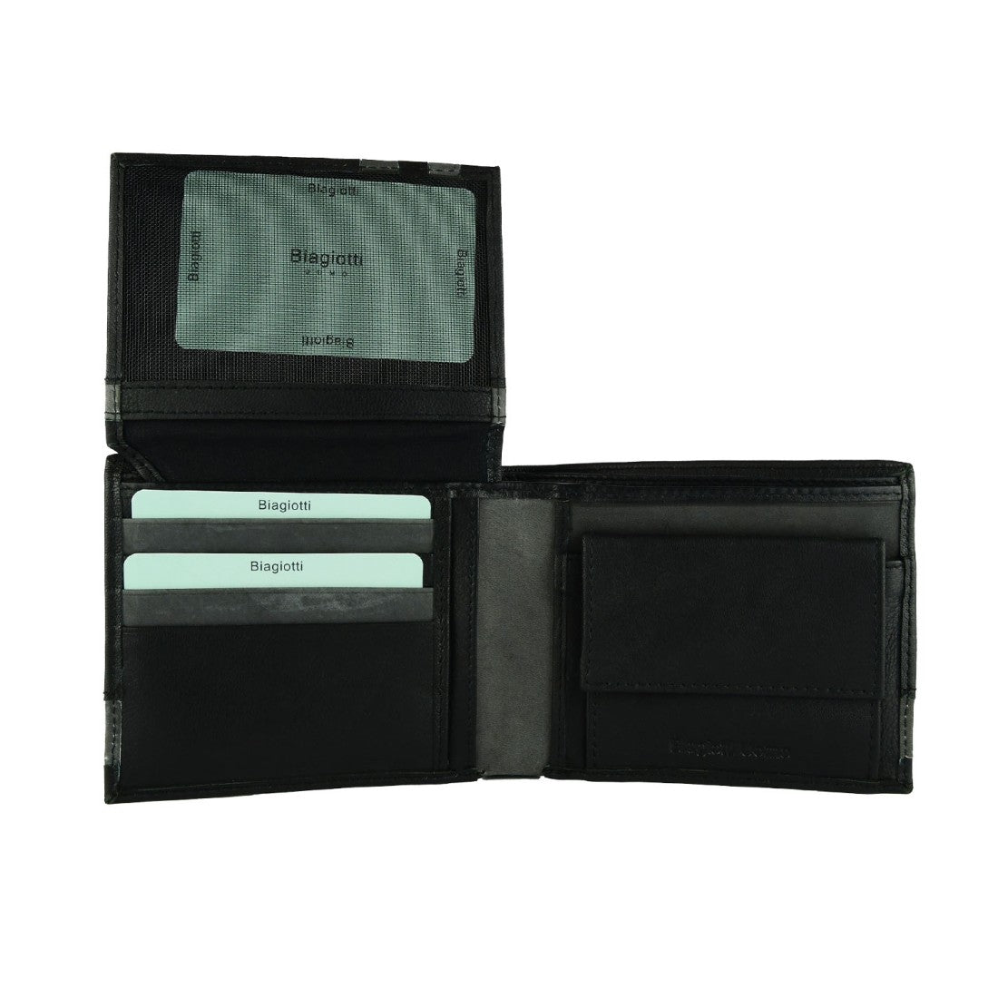 Biagiotti Men's Leather Wallet Art.LB DESIGN 21