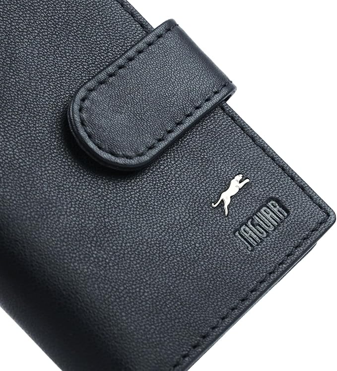 Jaguar Leather Men's Wallet With Button Art.PC701/94