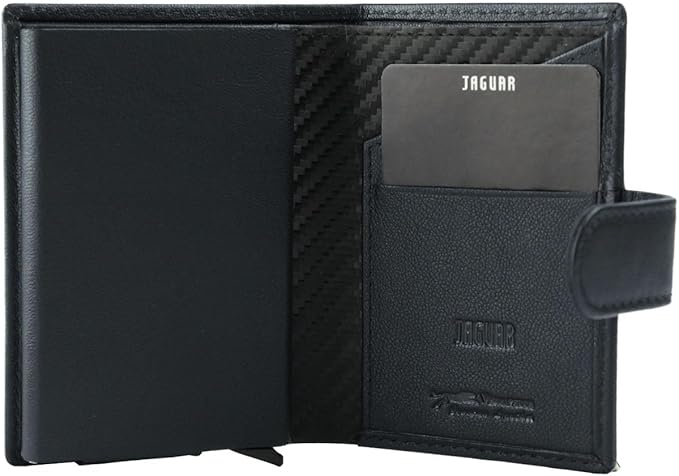 Jaguar Leather Men's Wallet With Button Art.PC701/94