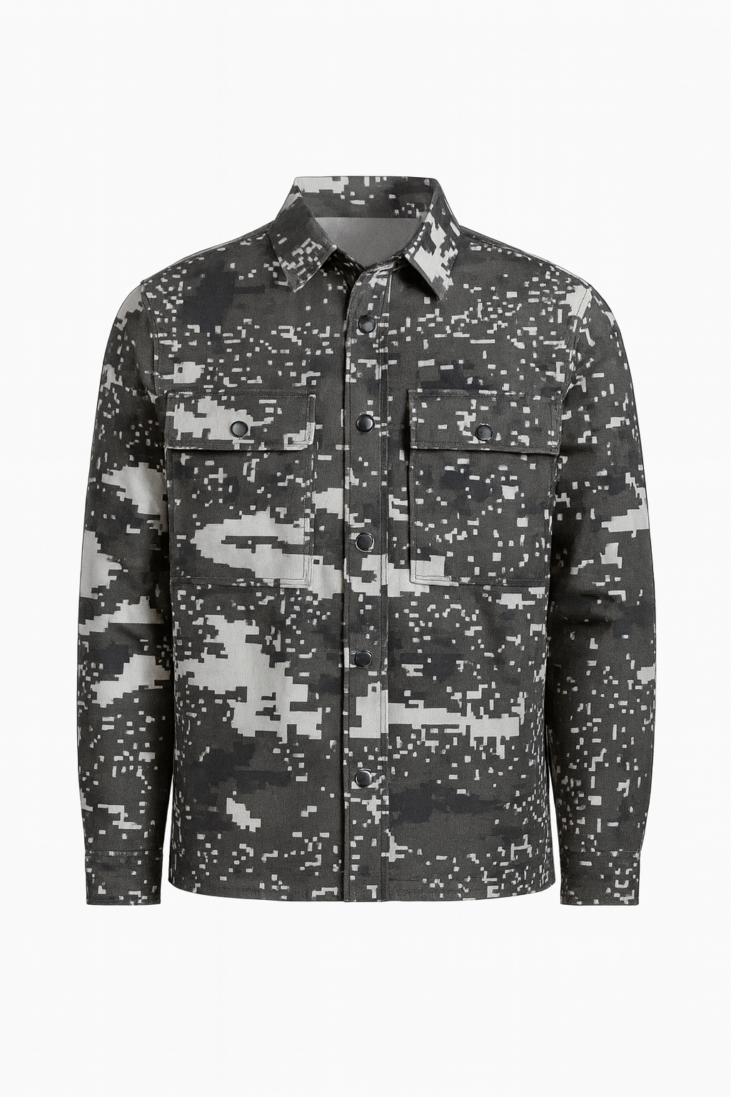 Giacca Camicia Overshirt Uomo Camouflage Digitale Art. Gb195