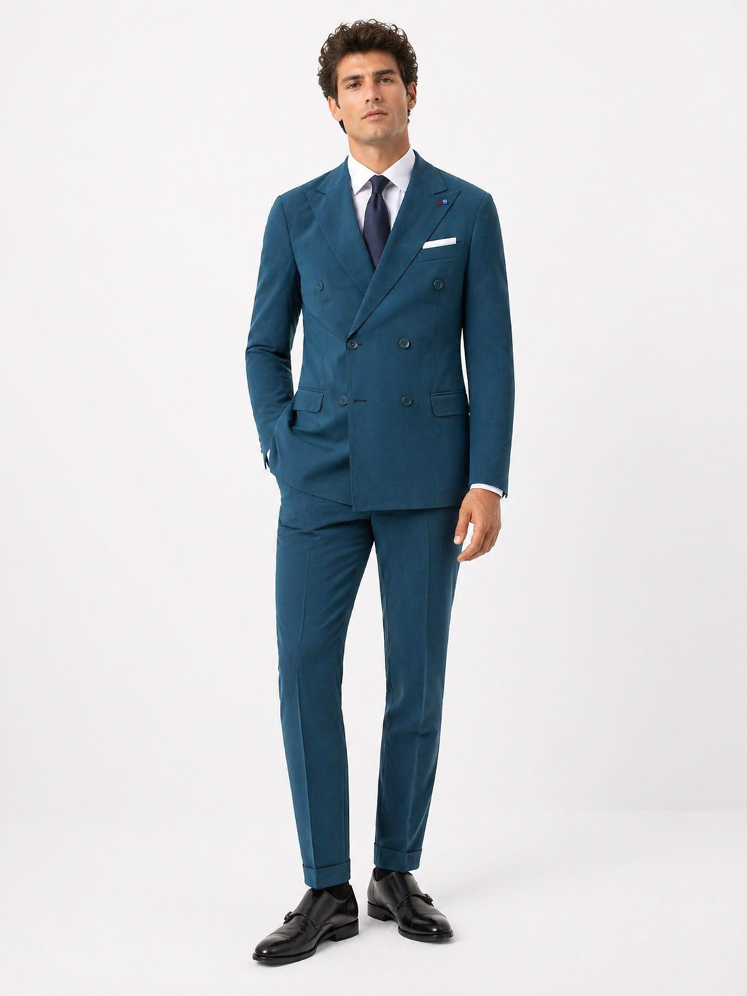 Abito Uomo Doppio Petto Con Revers a lancia Art. Ab23