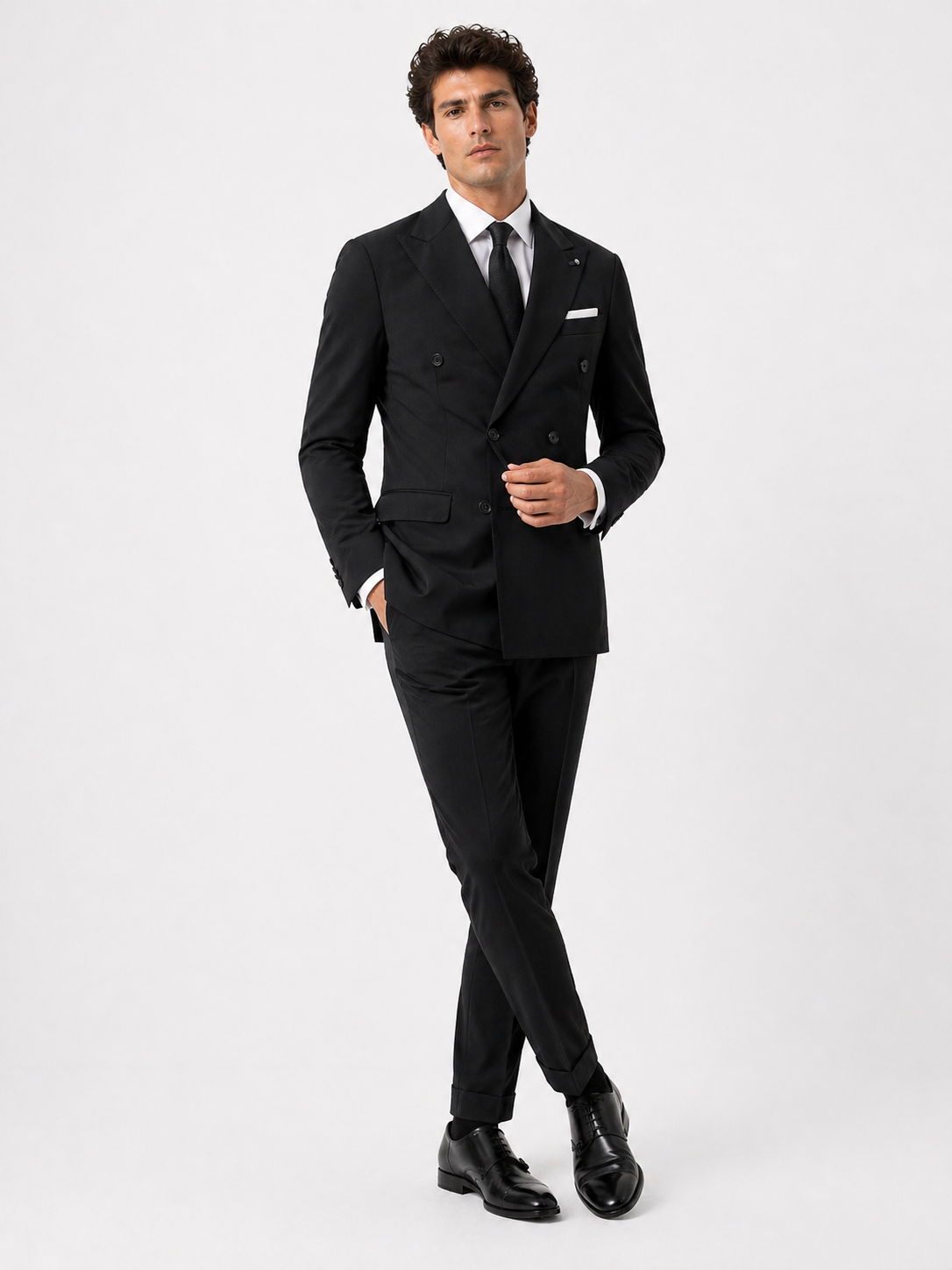Abito Uomo Doppio Petto Con Revers a lancia Art. Ab23