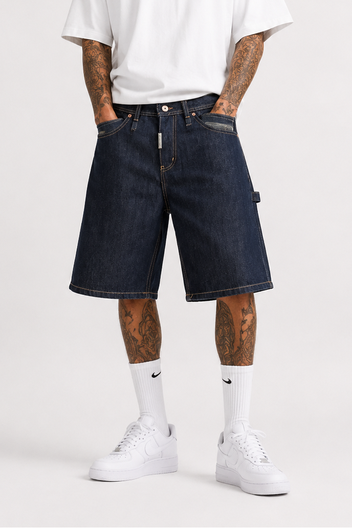 Bermuda Jeans Carpenter Uomon Baggy Art. Bm147