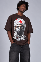T-Shirt Con Stampa Strass ''Brand Name'' Art. Ts319