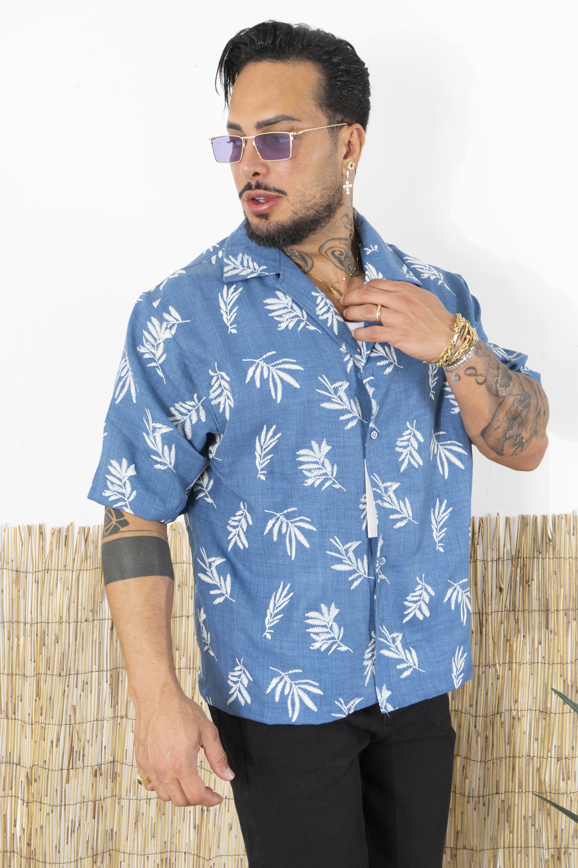 Camicia Summer Palm Art. Cm224