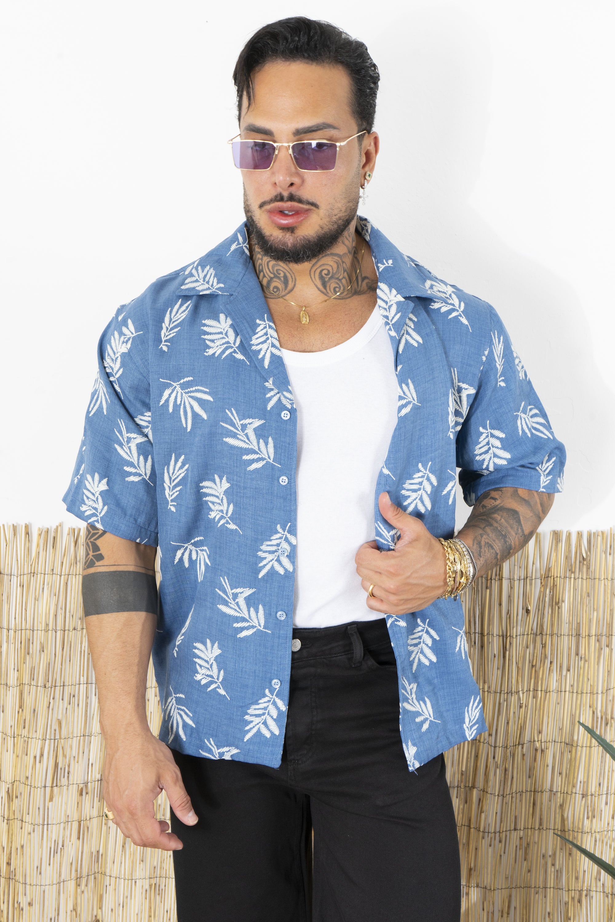 Camicia Summer Palm Art. Cm224