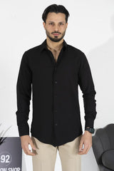 Camicia Uomo Viscosa Tinta Unita Art. Cm220