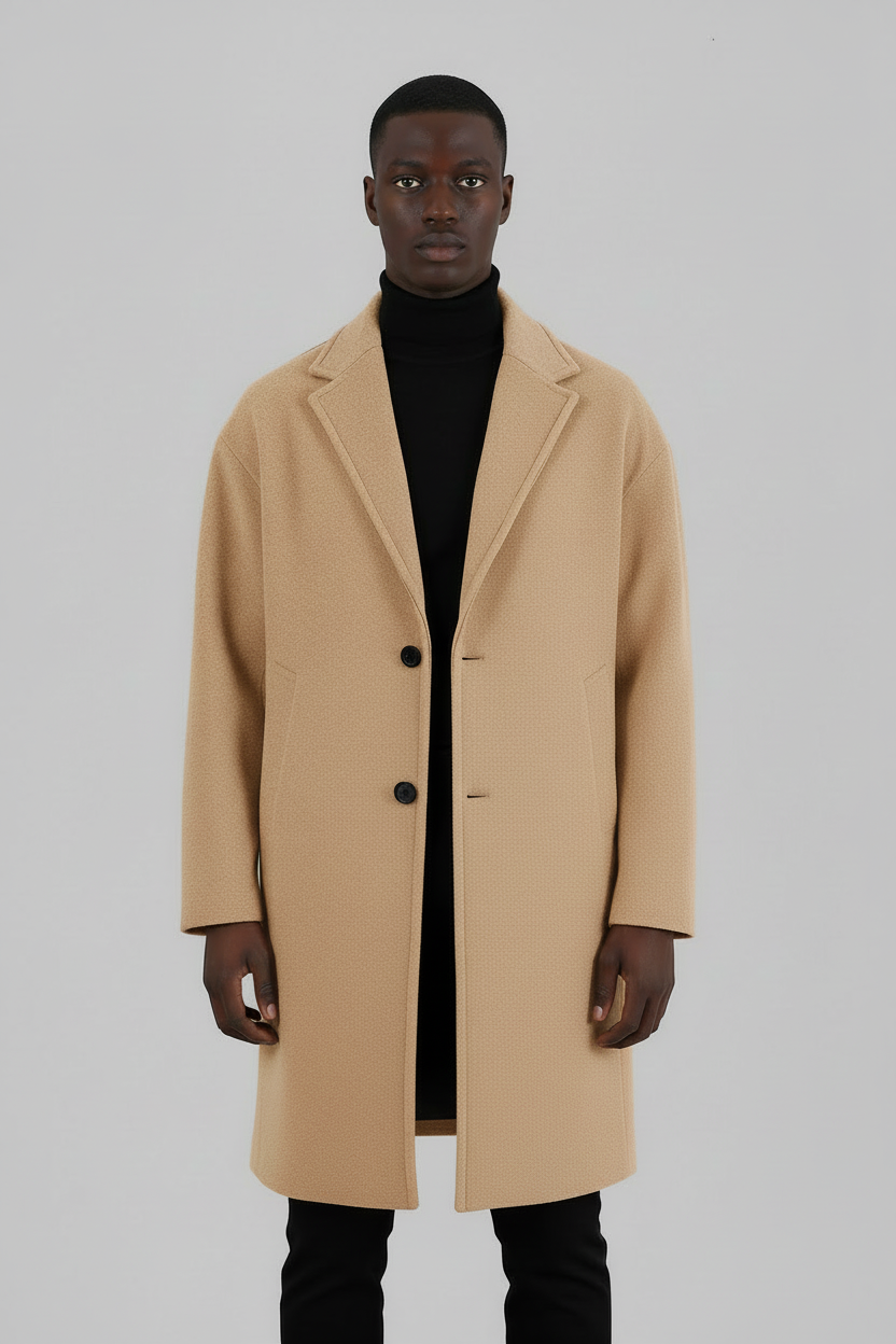 Cappotto Uomo Over Size Monopetto Art. Cp36