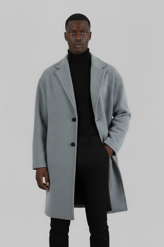 Cappotto Uomo Over Size Monopetto Art. Cp36