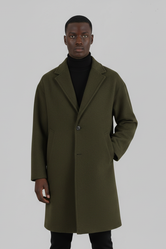 Cappotto Uomo Over Size Monopetto Art. Cp36