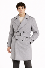 Cappotto Uomo Doppio Petto Con Cintura Art. Cp46