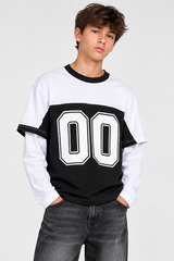 Long Sleeve Junior modello College Art. JR-TS05